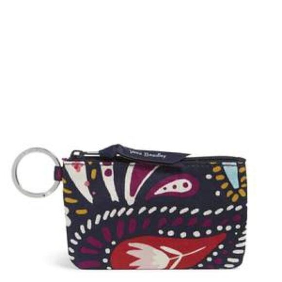 šNWT Factory Style ZipĀ IDāCaseāināSignatureāCottonā-āPAINTEDāPAISLEY - Picture 1 of 2